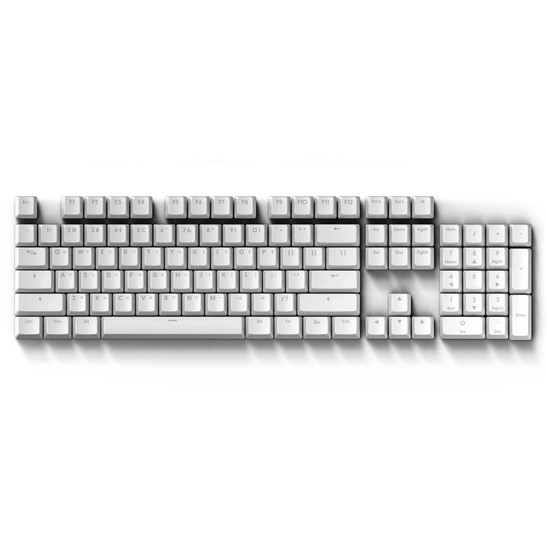 [KR ANSI] Pulsar Basic Keycaps 104 Set