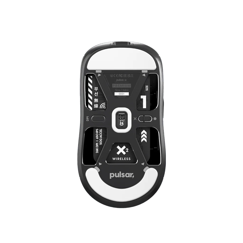[Premium Black Edition] X2 v1 Mini Gaming Mouse