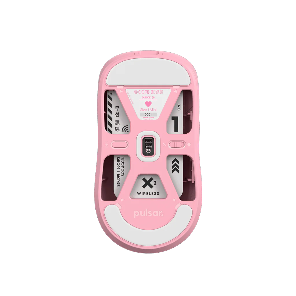 [Pink Edition] X2 v1 Mini Gaming Mouse