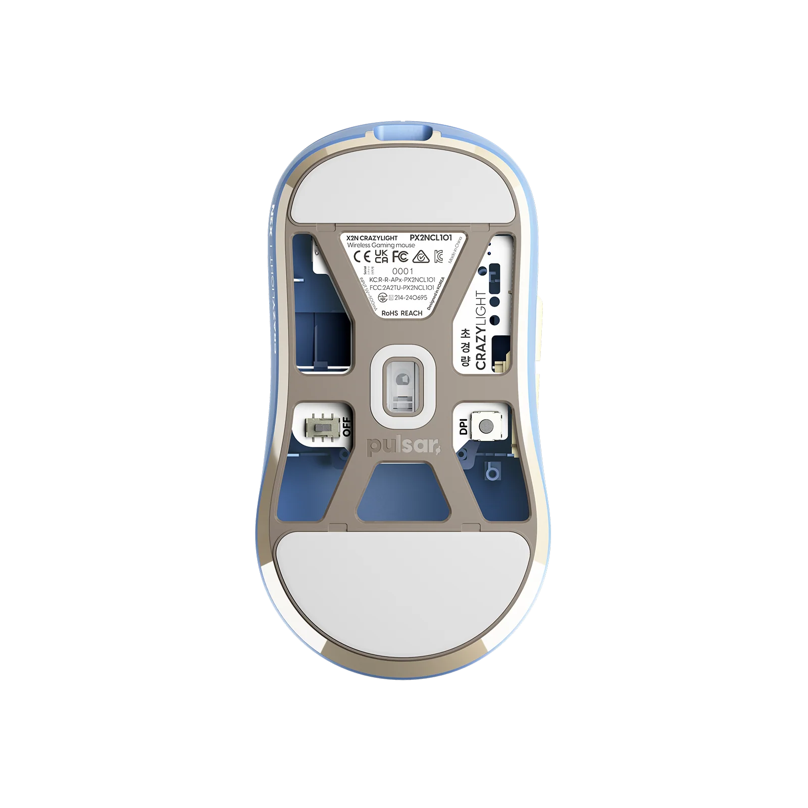 X2N CrazyLight Mini Gaming Mouse