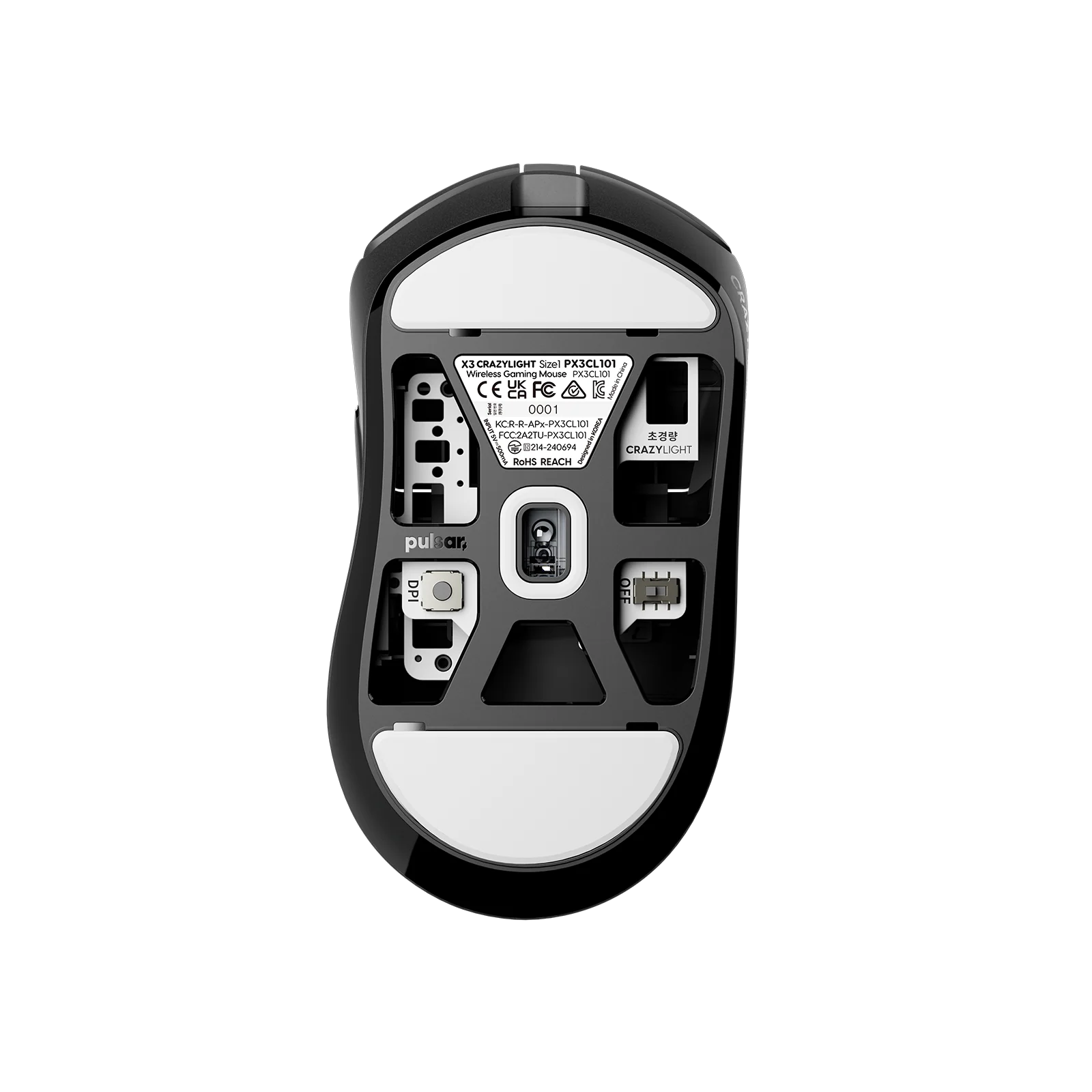 X3 LHD CrazyLight Mini Gaming Mouse