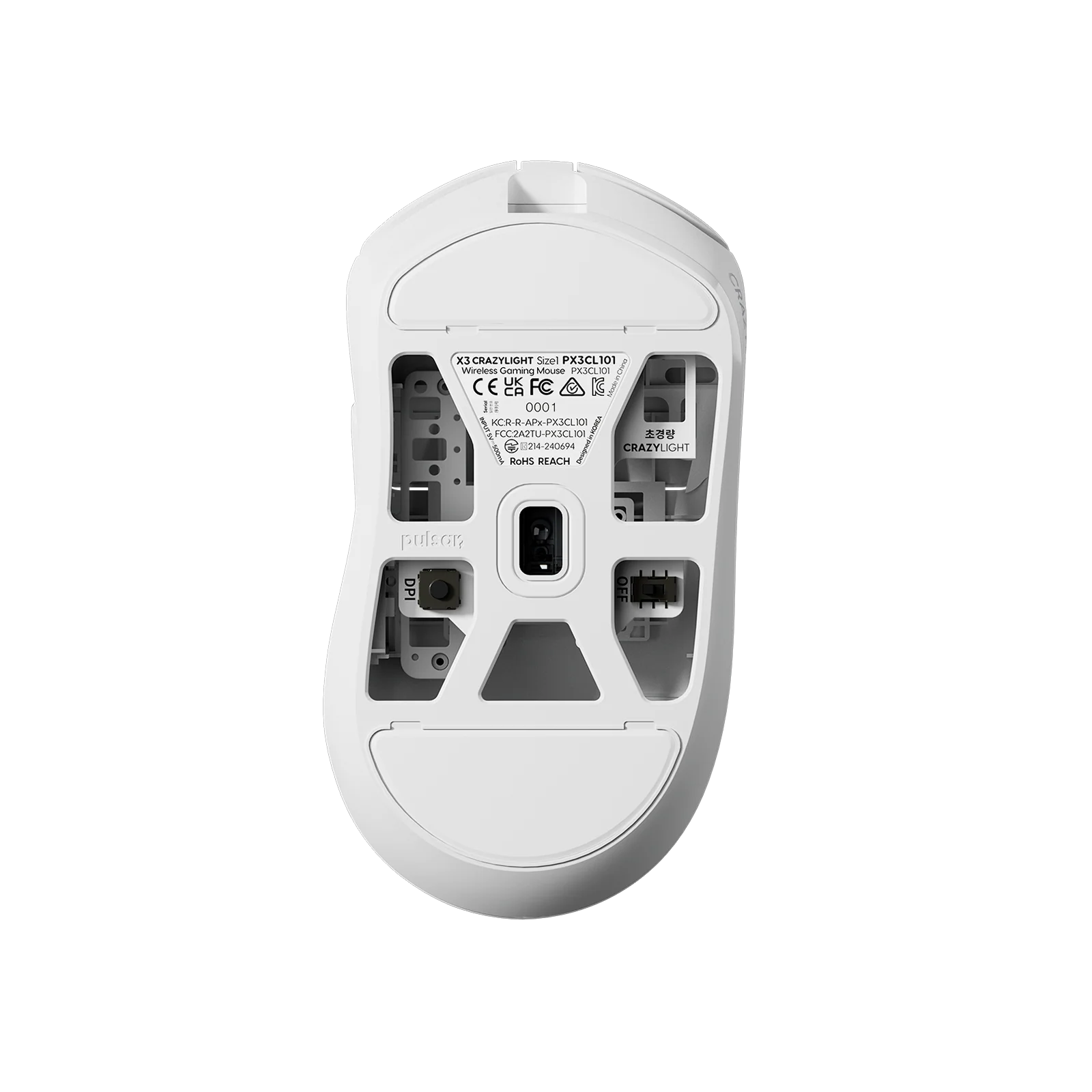 X3 LHD CrazyLight Mini Gaming Mouse