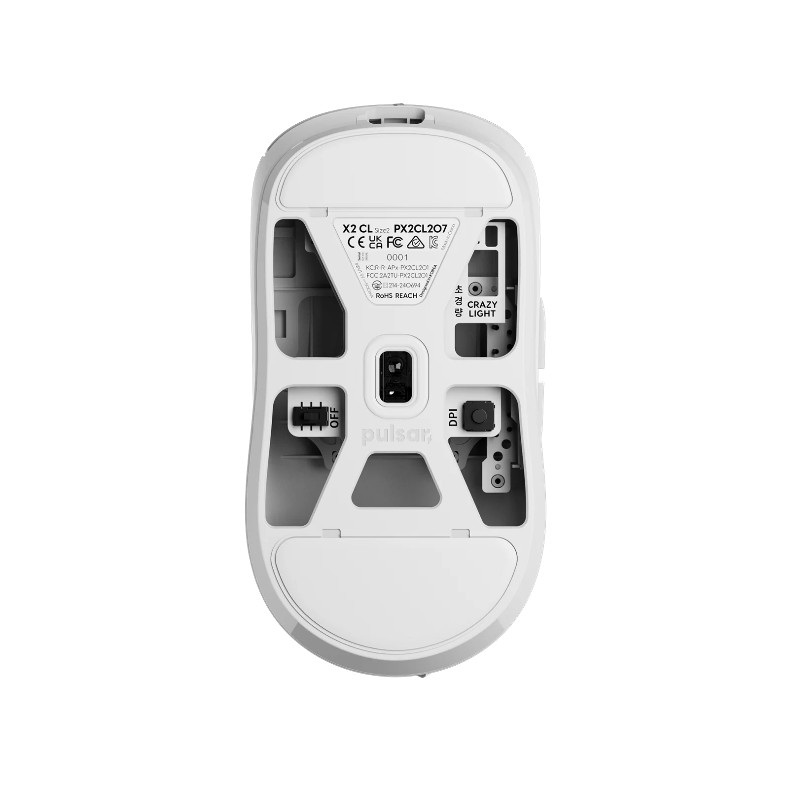 X2 CrazyLight Medium Gaming Mouse