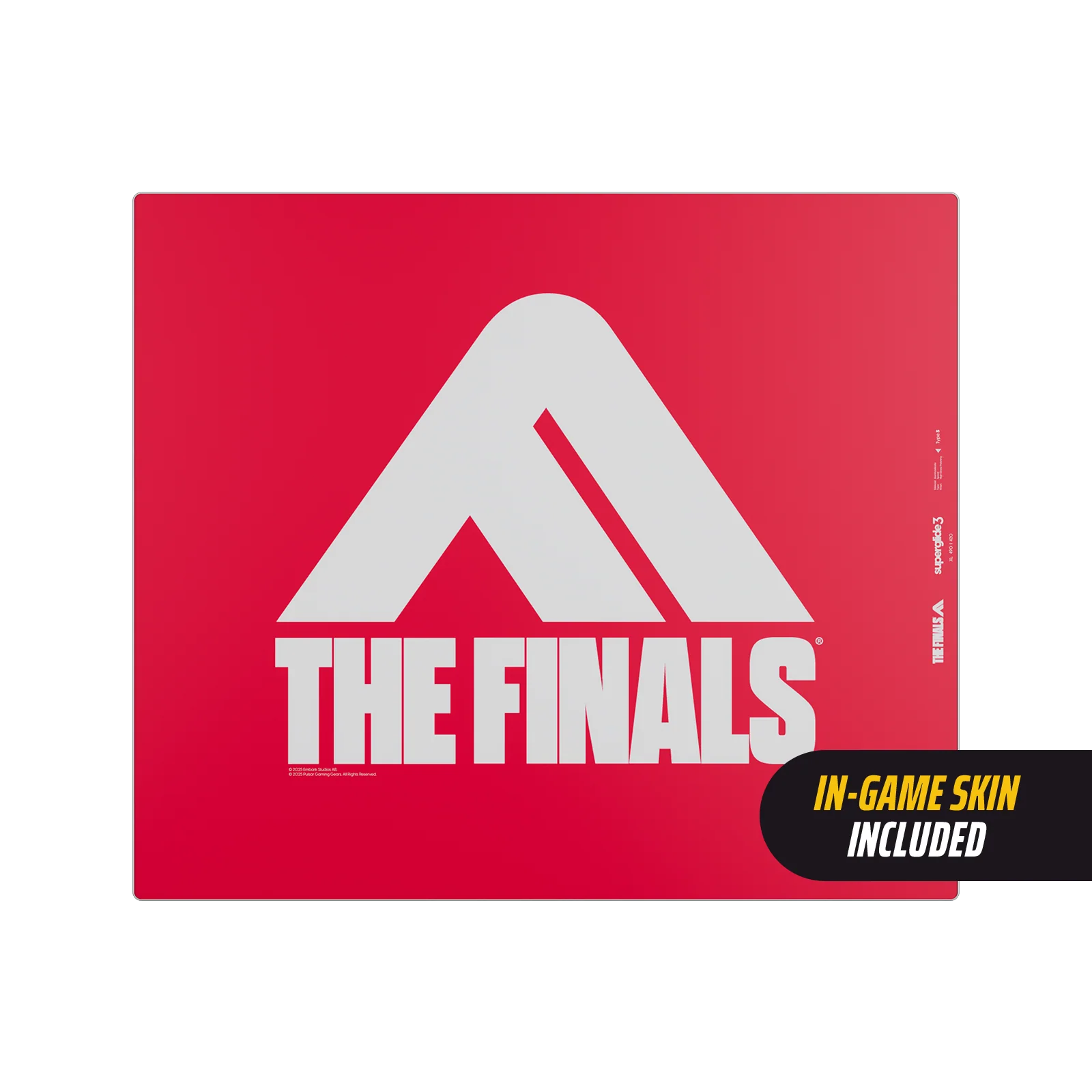 [THE FINALS EDITION] Superglide3 Glass Mousepad