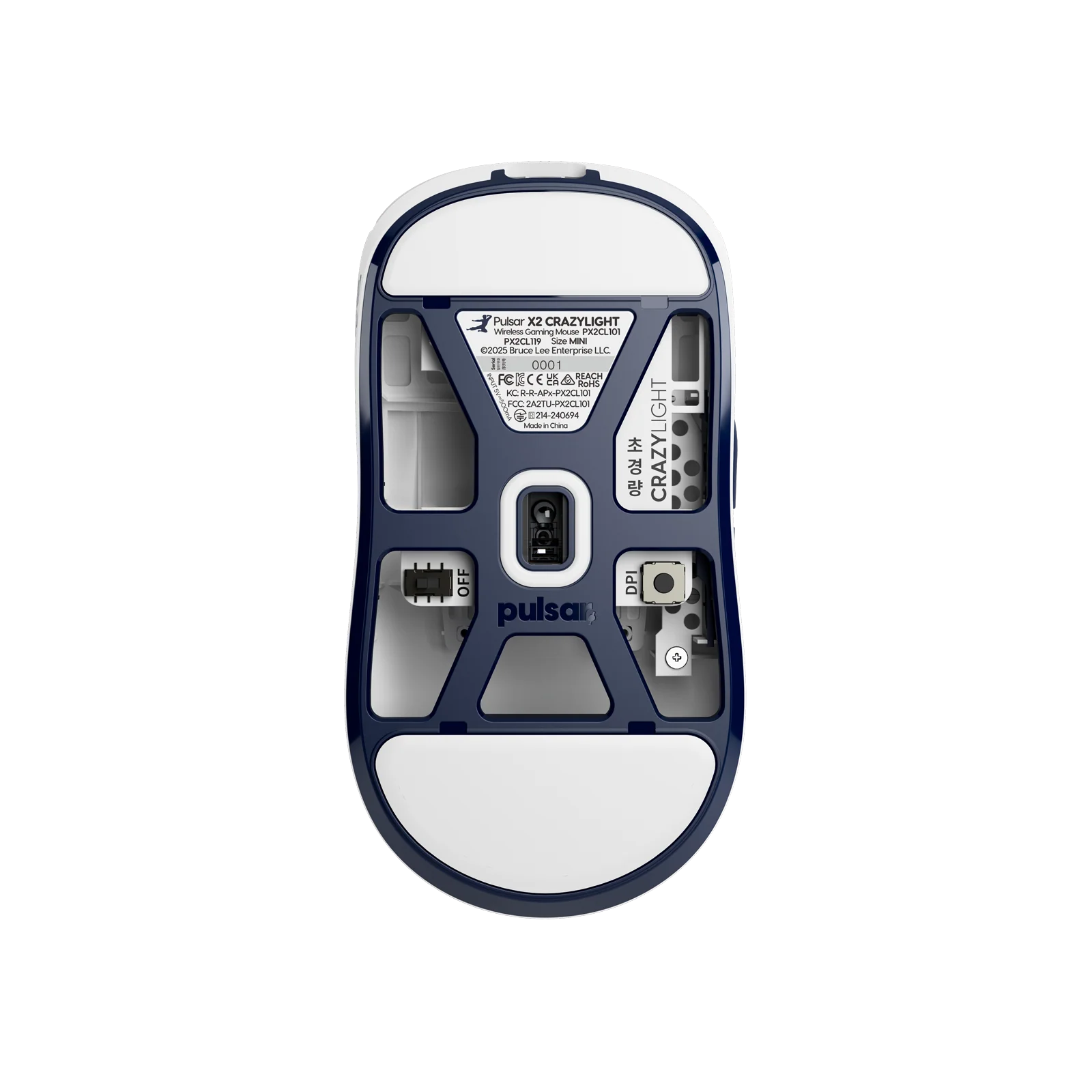[Bruce Lee 85th Edition] X2 CrazyLight Mini Gaming Mouse