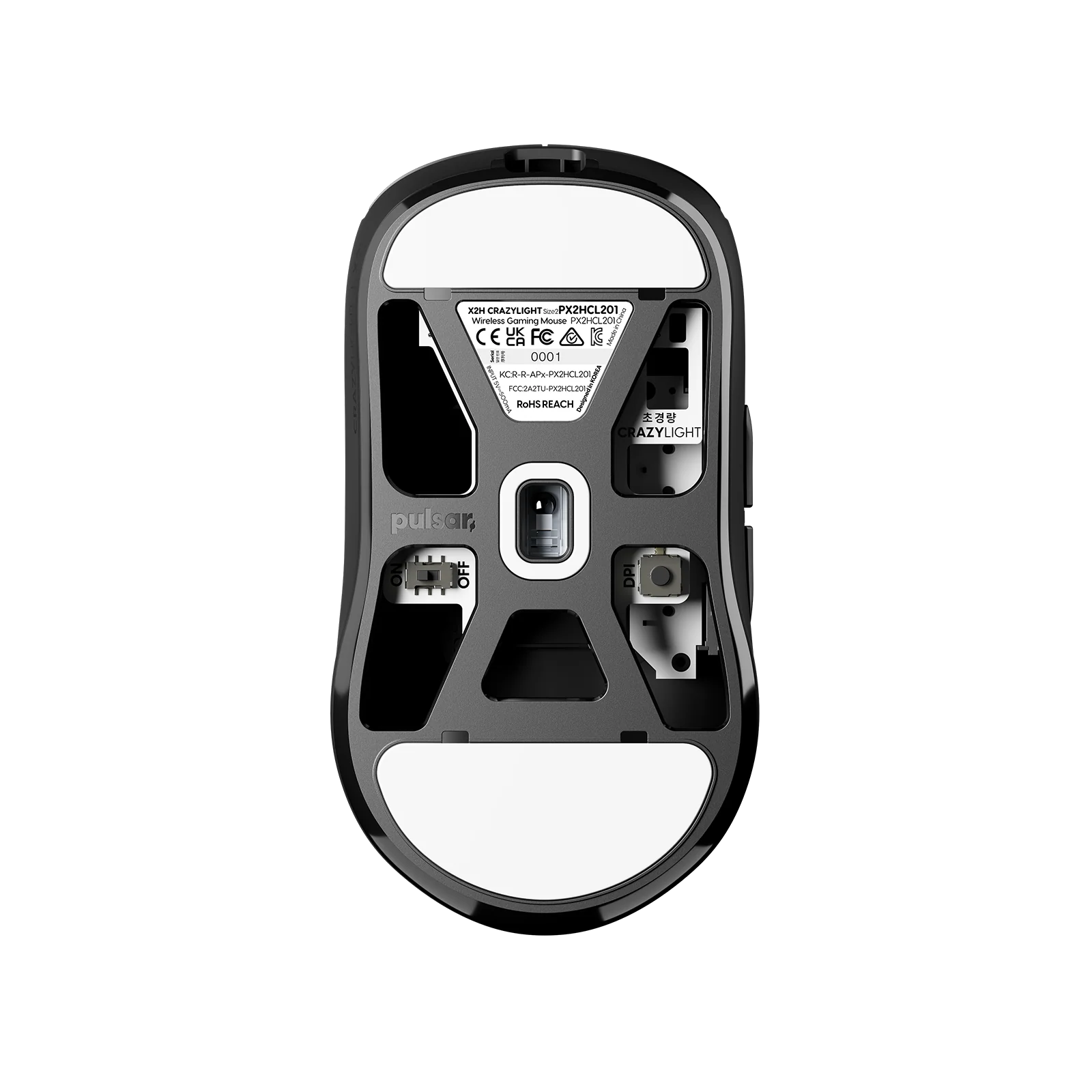 X2H CrazyLight Medium Gaming Mouse