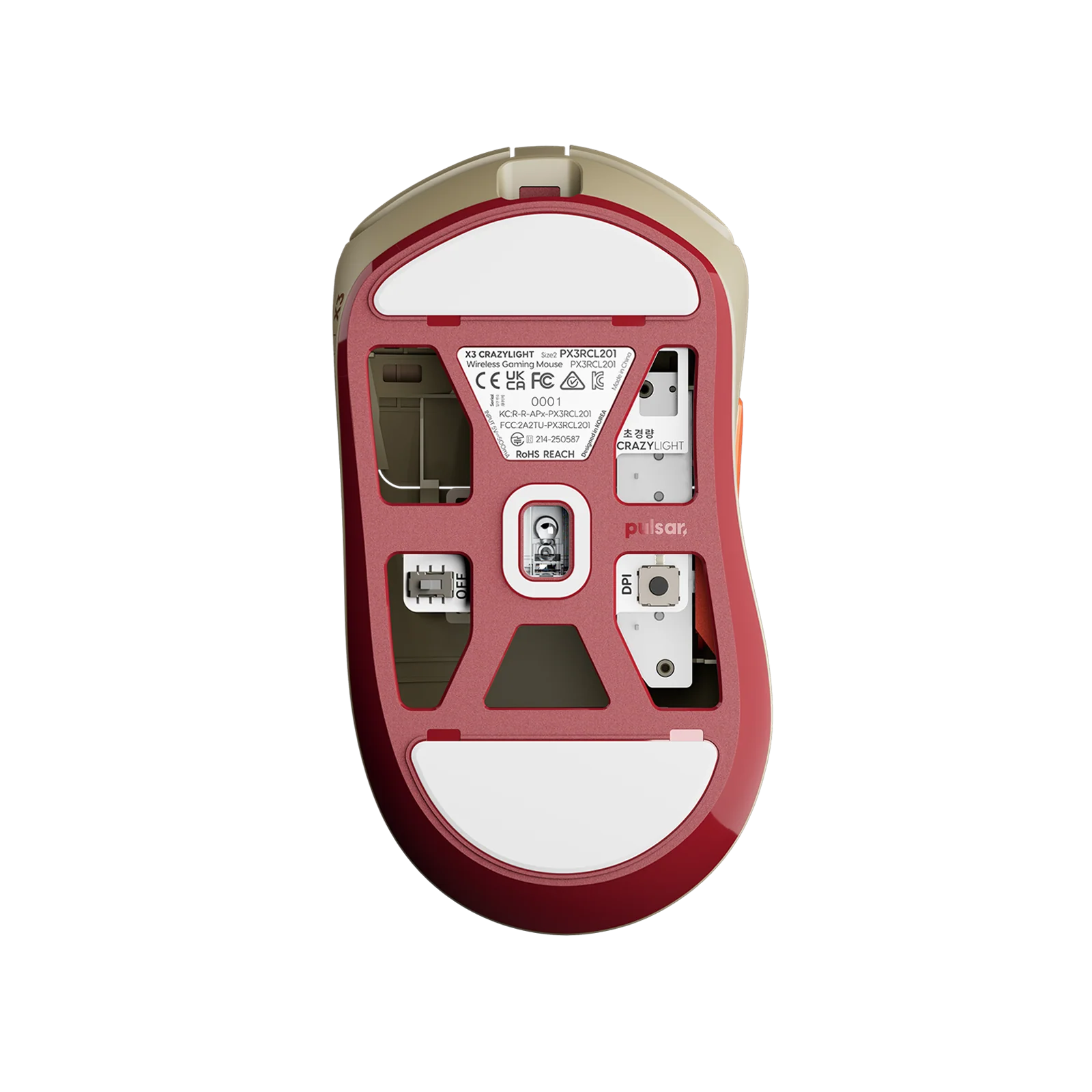 X3 CrazyLight Medium Gaming Mouse
