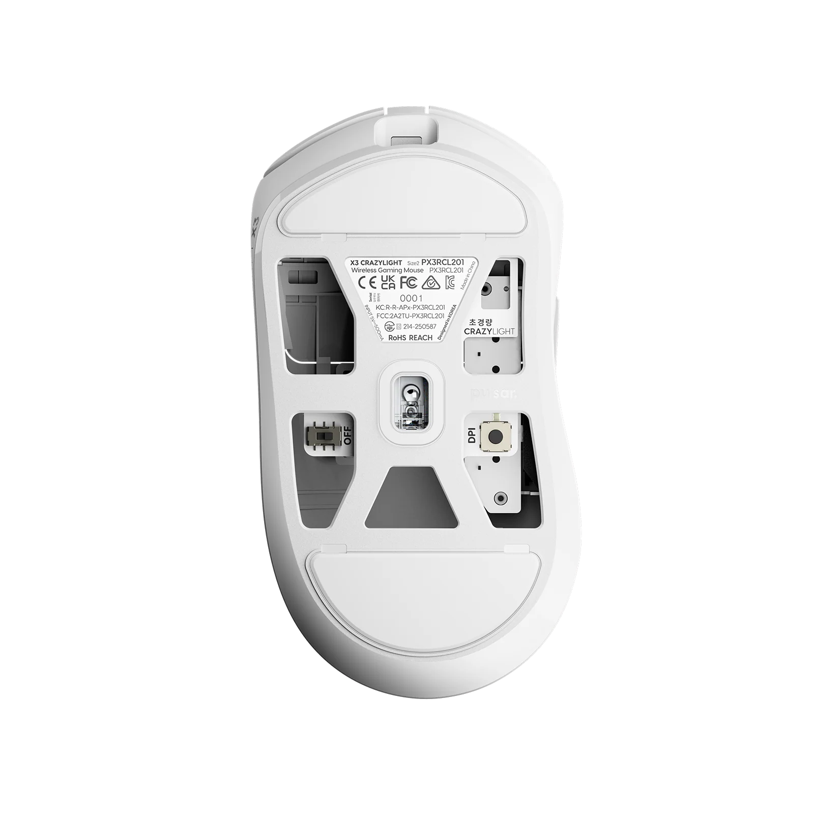 X3 CrazyLight Medium Gaming Mouse