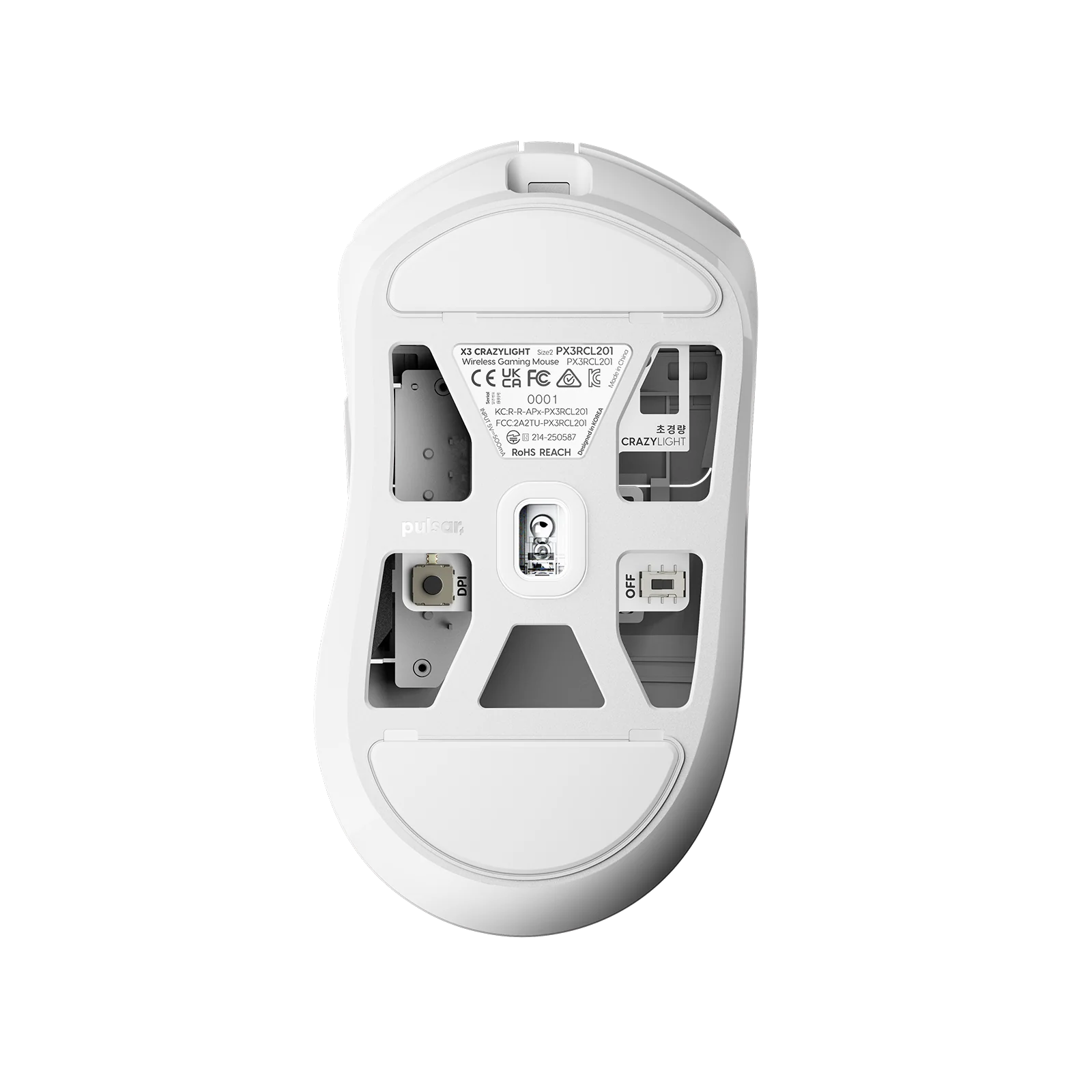 X3 LHD CrazyLight Medium Gaming Mouse
